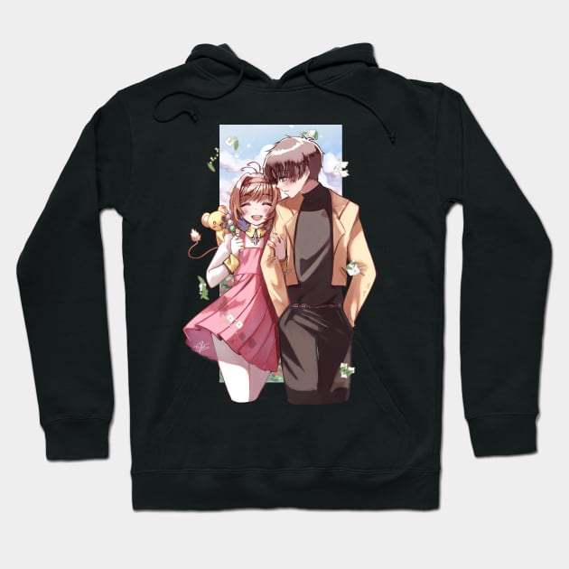 Sakura and Syaoran date Hoodie by Fukosshi